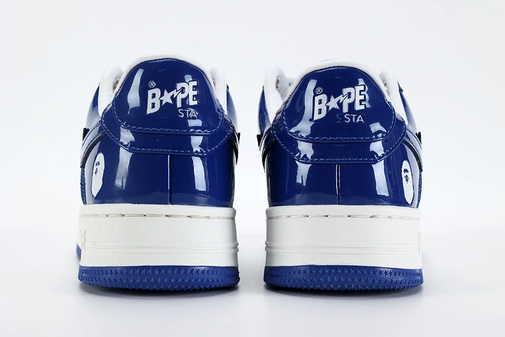 bapesta low dark blue reps