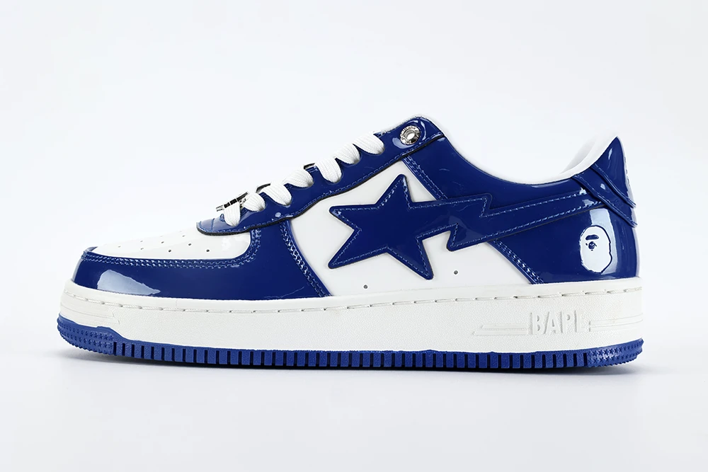 bapesta low dark blue reps