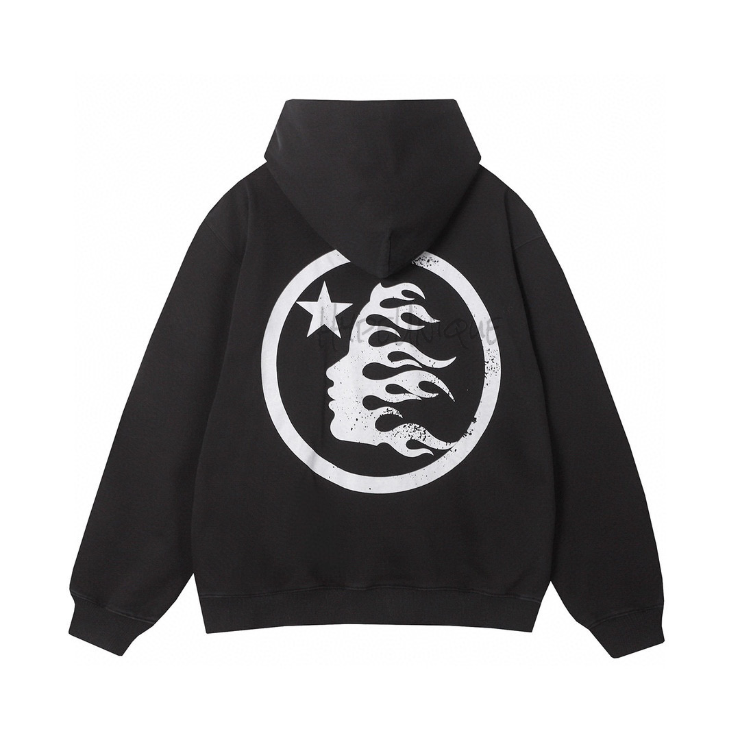 H*lst*r starry night hoodie black