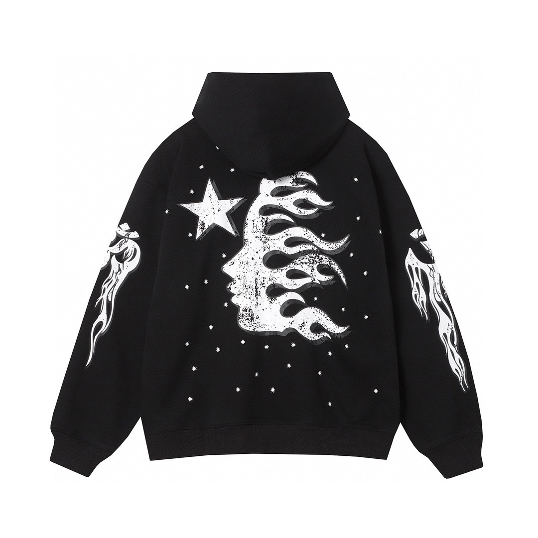 H*lst*r brainwashed hoodie black