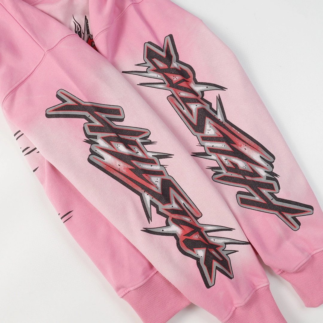 H*lst*r brainwashed hoodie pink