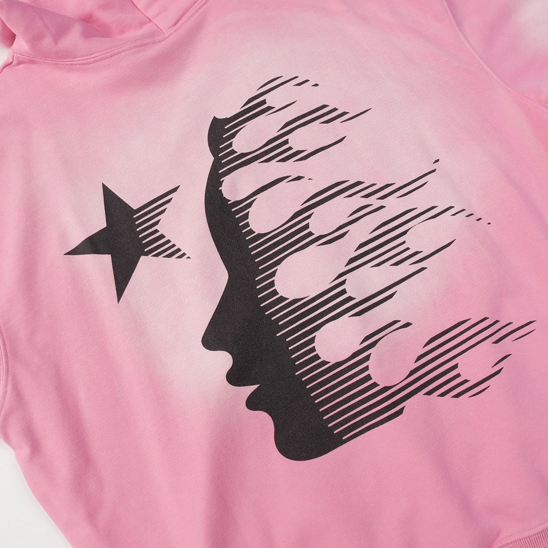 H*lst*r brainwashed hoodie pink