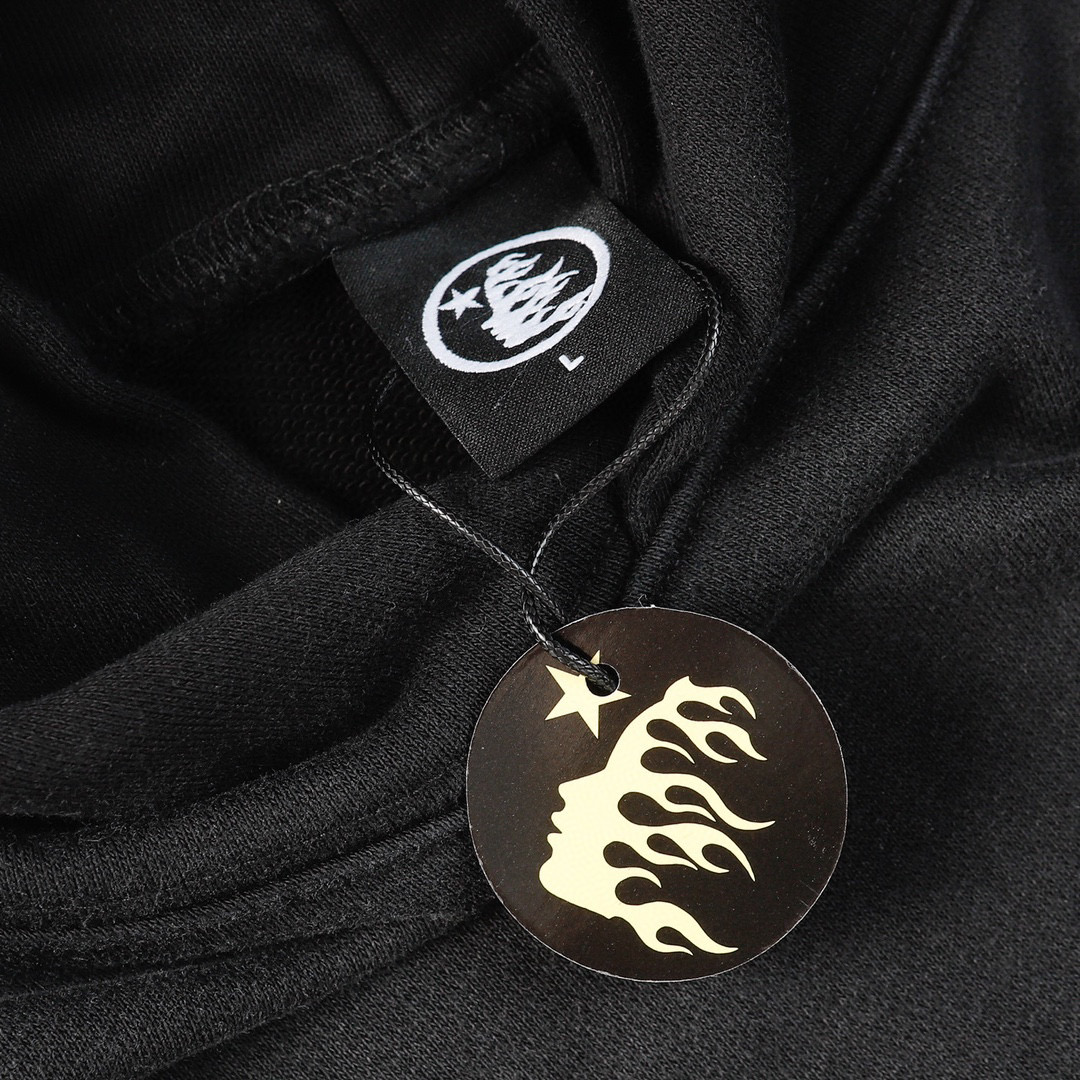 H*lst*r starry night hoodie black