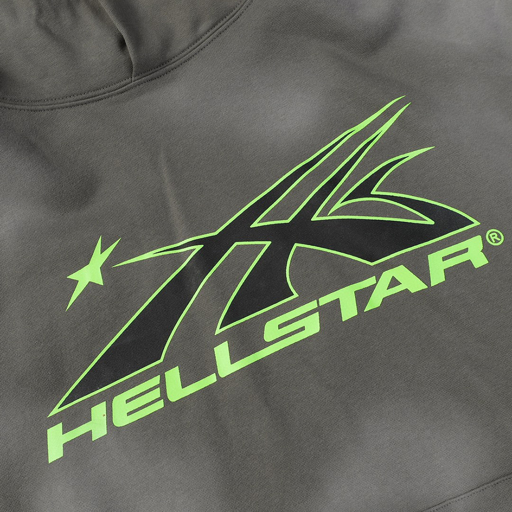 H*lst*r starry night hoodie camouflage gray