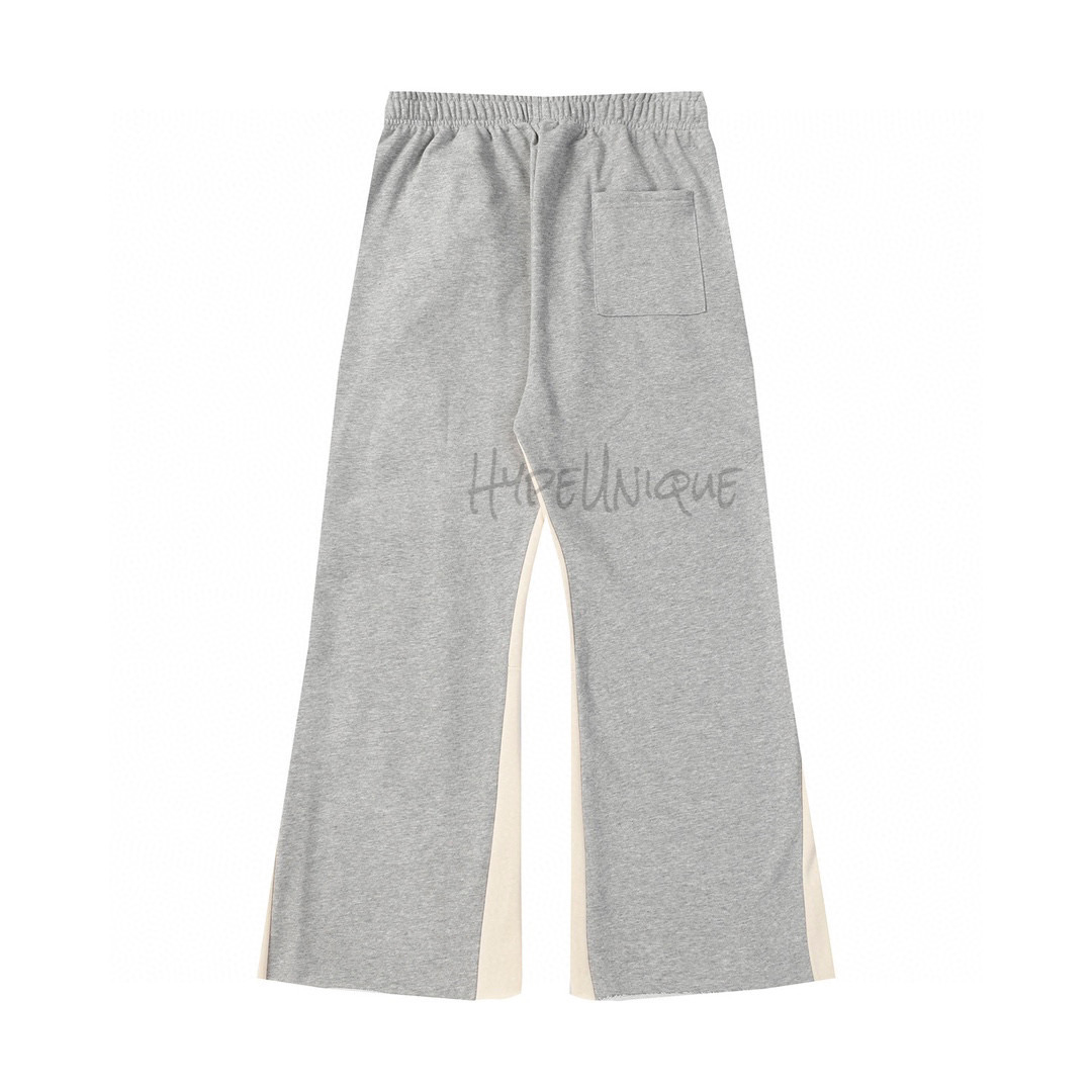 H*lst*r grey flare sweatpants grey