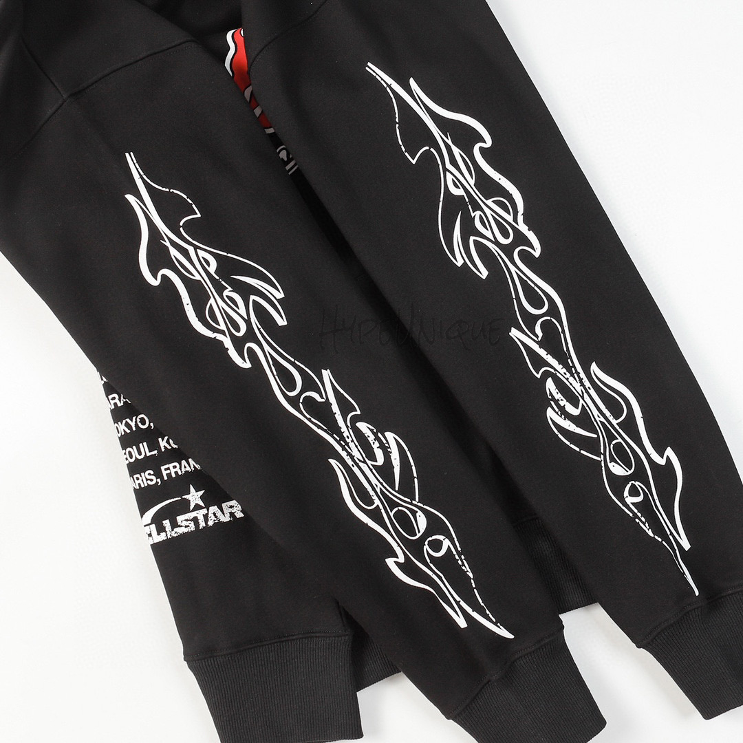 H*lst*r records tour hoodie black
