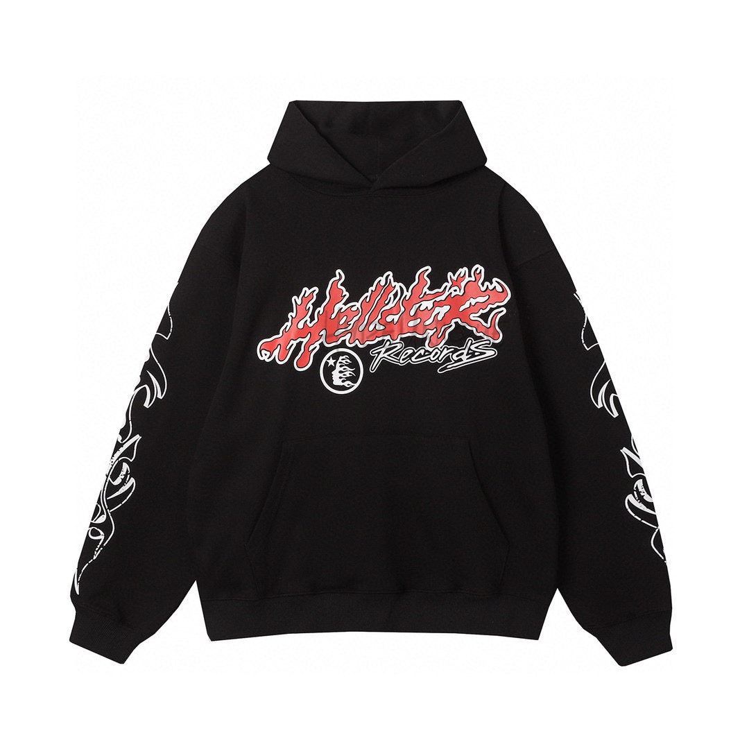 H*lst*r records tour hoodie black