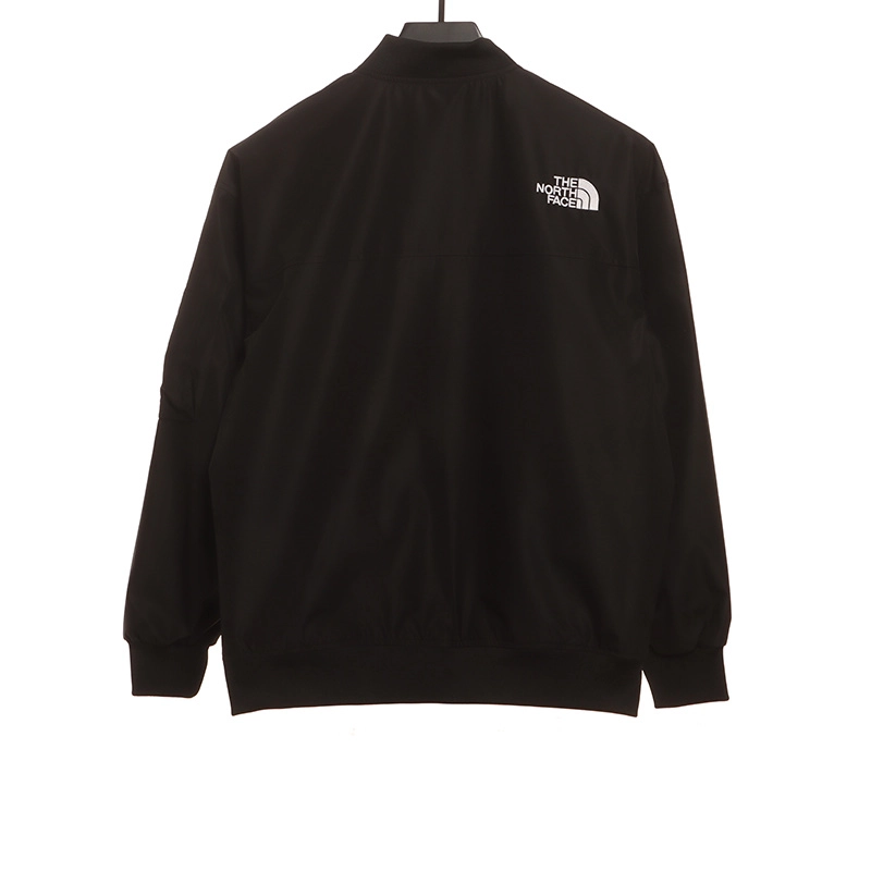 the n0*h F**e solid color zipper functional outdoor jacket reps