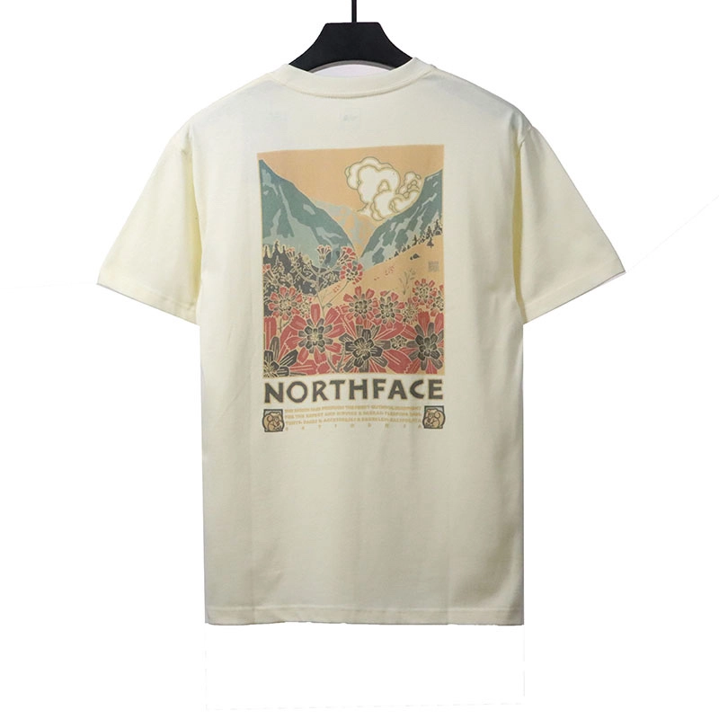 the n0*h F**e floral landscape print t-shirt