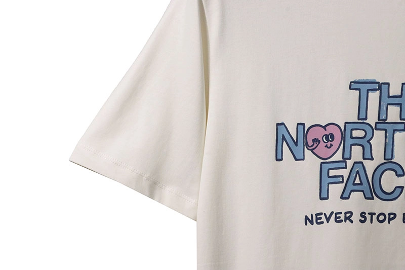 the n0*h F**e heart print t-shirt