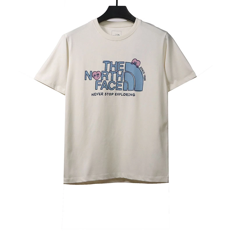 the n0*h F**e heart print t-shirt
