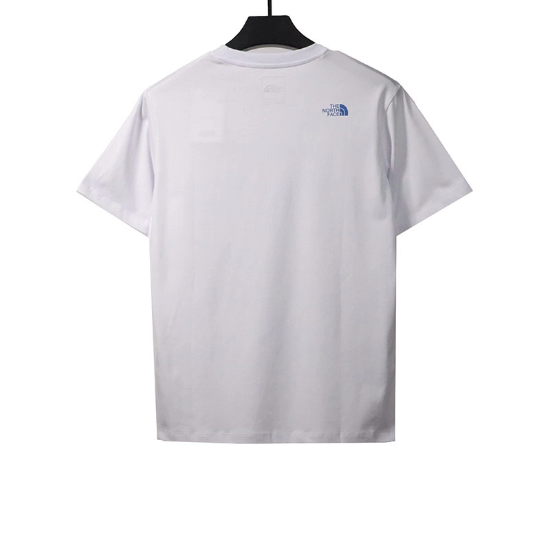 the n0*h F**e surf print t-shirt