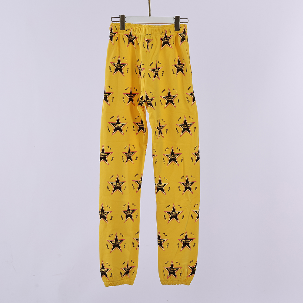 denim tears men’s every tear is a star all over pant
